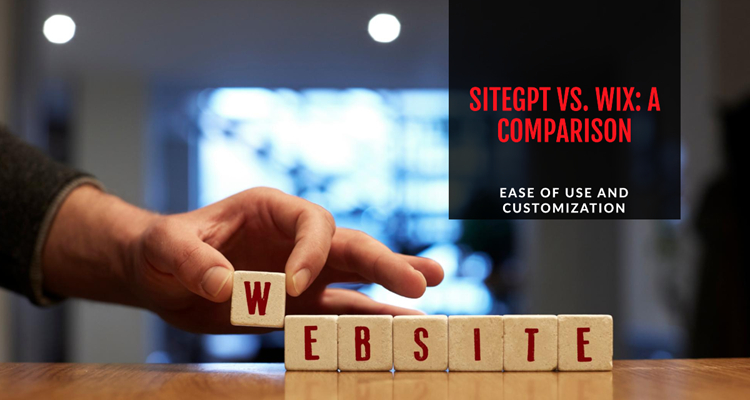 Differences between SiteGPT, an AI-powered website builder | Wiobs
