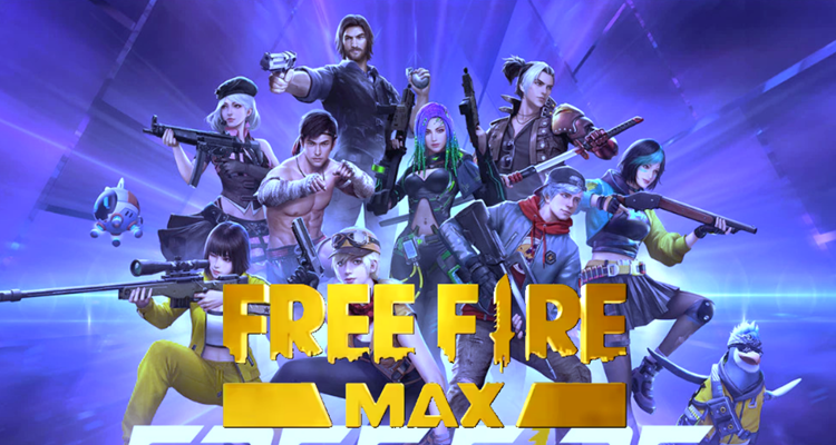 Garena Free Fire MAX in-game scene showcasing exclusive skins and items unlocked through redeem codes.
