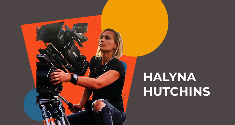 The Rust film set—a tribute to cinematographer Halyna Hutchins."