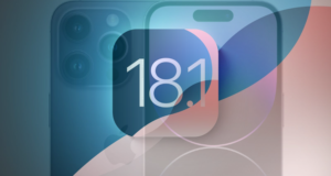 iPhone showcasing the new iOS AI features including Siri updates.