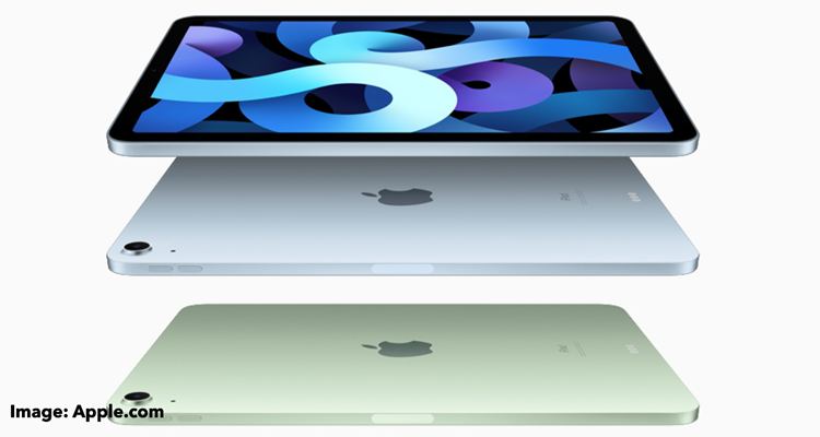 New 2025 iPad Air with Magic Keyboard attached.