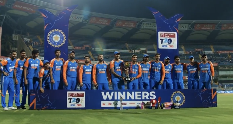 Abhishek Sharma's scintillating century led India to a commanding 150-run victory over England in the fifth T20I