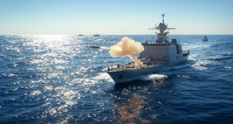 INS Surat’s Precision Strike Showcases India’s Naval Power