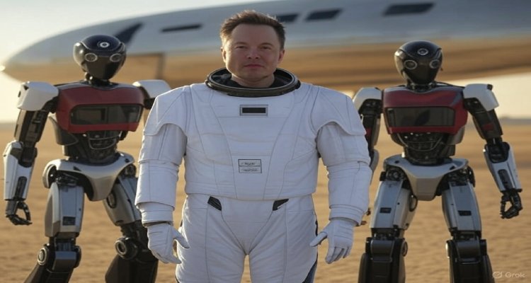 Elon Musk Plans Mars Trip with Robots by 2026