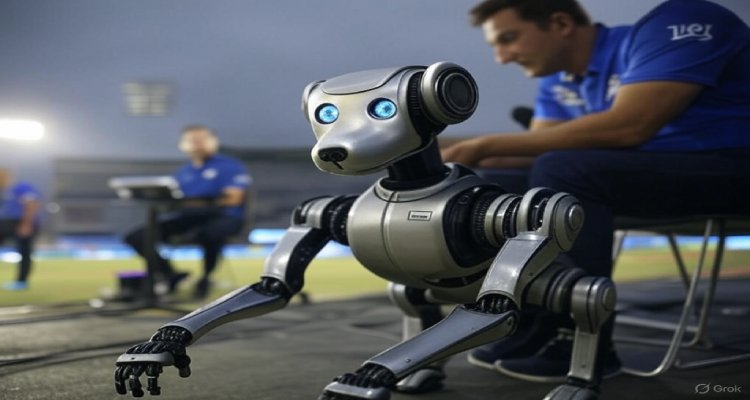 IPL 2025 Unveils Robot Dog Broadcaster, Fans Pick Name