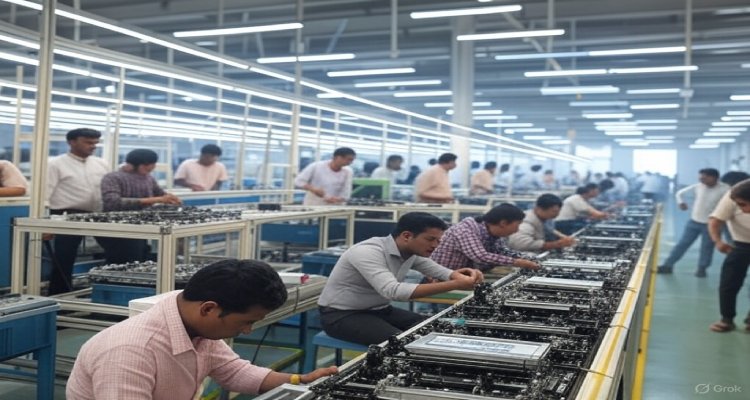 India’s $2.7B Electronics Push Aims to Build Component Power