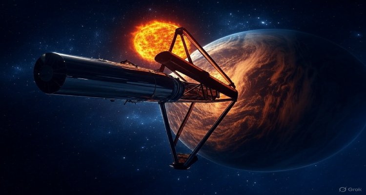 Webb Telescope Uncovers a Planet’s Slow, Fiery Fall