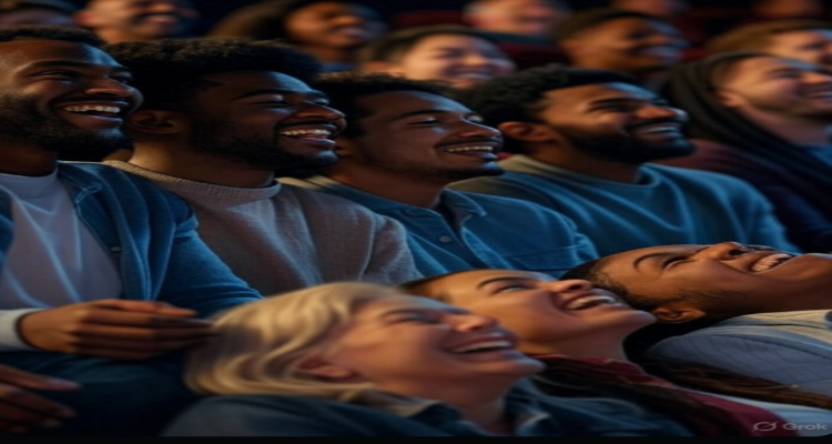 : A film scene depicting a family dinner—life’s ordinary moments brought to the big screen.