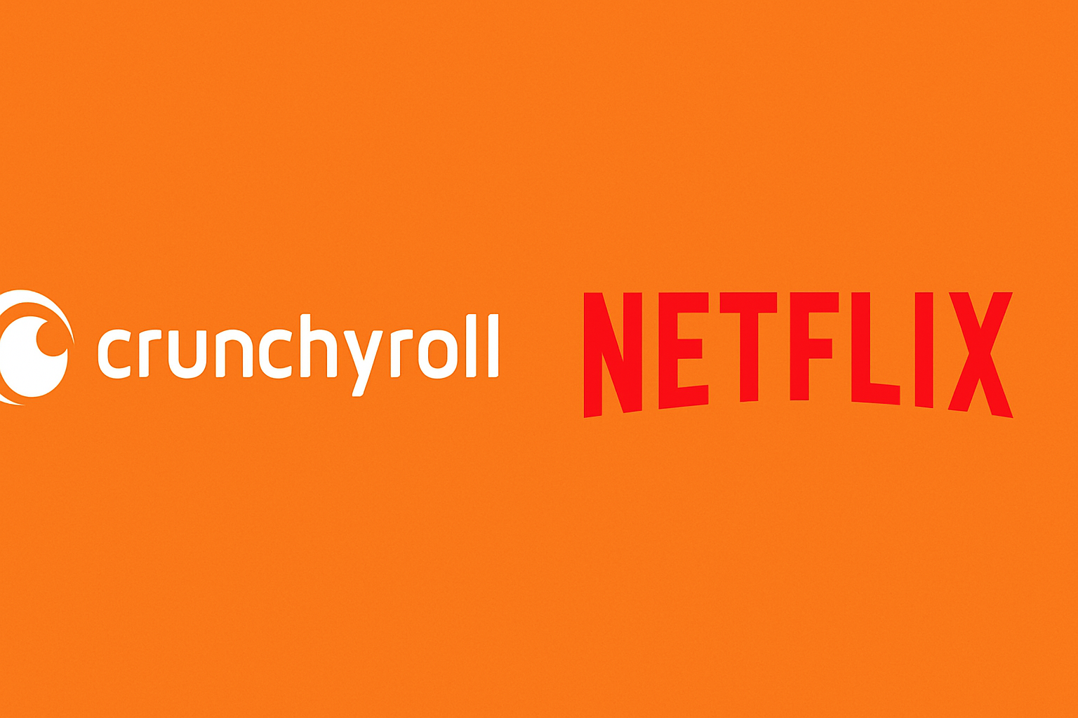 Crunchyroll and Netflix logos side by side, indicating platforms where One Piece Episode 1130 will stream.