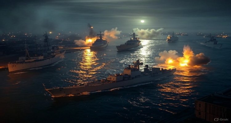 Indian Navy Strikes Back: Karachi Port Hit Amid Rising Tensions