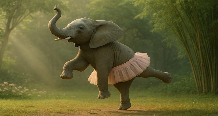 The Elephant Who Wanted to Learn Ballet