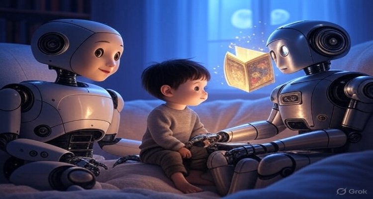 Moonlit Robots: Bedtime Stories from the Future