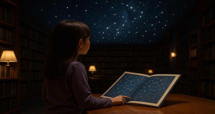 Library That Hummed with Stars