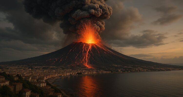 Mount Vesuvius Volcano