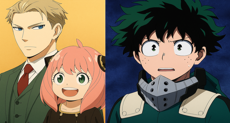 Spy x Family and My Hero Academia
