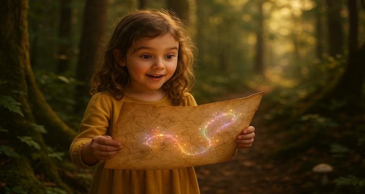 Map Made of Giggles and Secrets