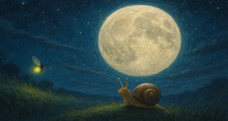 Snail Who Wanted to Race the Moon