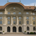 Exterior of the Swiss National Bank headquarters in Bern