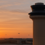 FAA air traffic control tower (AI Generated Image)