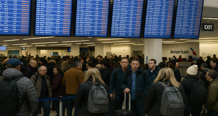 US Air travelers (AI Generated Image)
