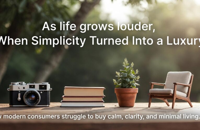 Why Simplicity Became the Hardest Thing to Buy