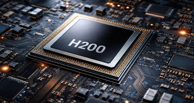 NVIDIA H200 AI chip (AI Generated Chip)