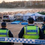 Police presence at Bondi Beach scene (AI Generated Image)