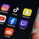 Smartphone with social apps