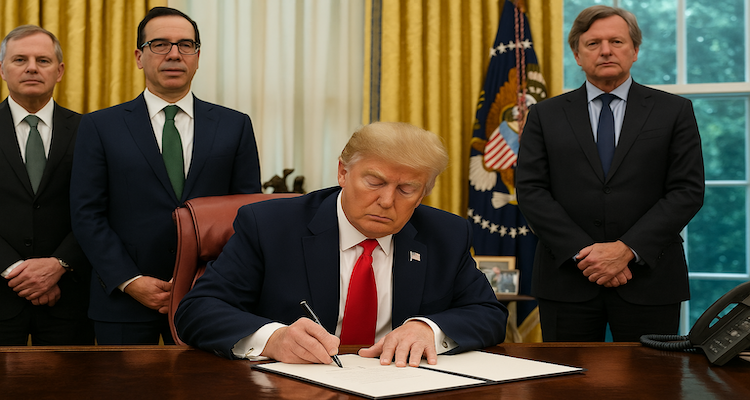 Trump signing AI executive order