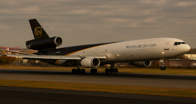 UPS MD-11 Cargo Jet (AI Generated Image)
