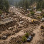 Wrightwood mudslide aftermath and recovery