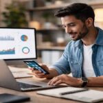 Young Entrepreneur in Office