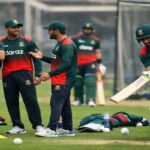 Bangladesh cricket team training session