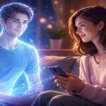 Chatting with a holographic companion