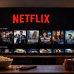 Cozy Netflix night in living room