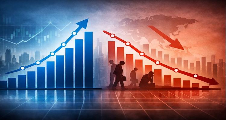 Economic trends_rising and falling forces