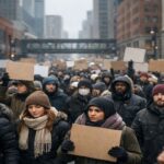 Protesters march in Minneapolis
