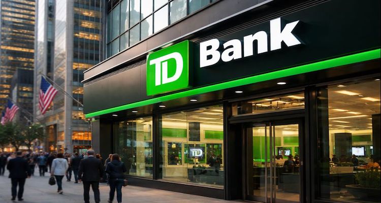 TD Bank with NYC skyline backdrop