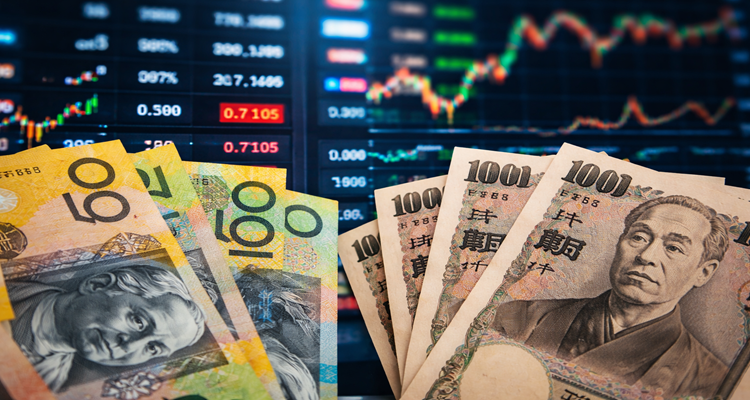 Currency exchange and banknotes in focus