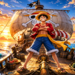 Luffy at the helm of adventure