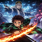 Tanjiro and the Upper Rank demons