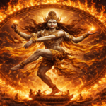 Nataraja in fiery dance form