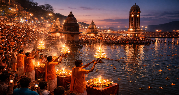 Ganga Aarti at Har Ki Pauri