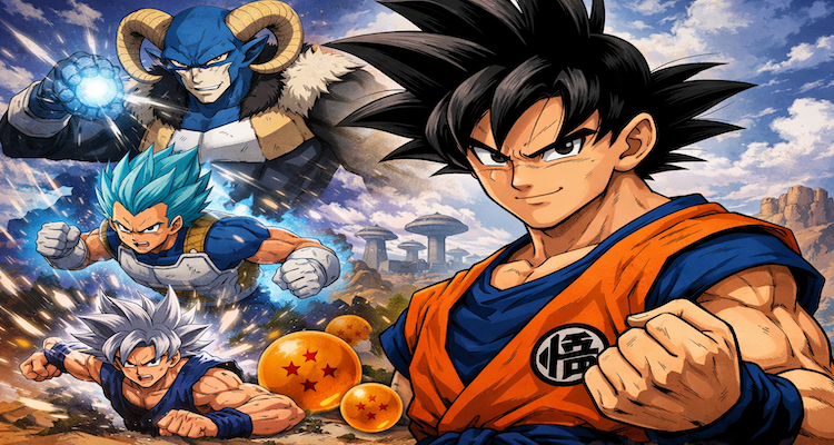 Goku and allies face off in battle