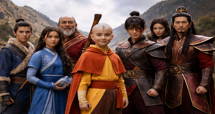 Live-action Avatar-The Last Airbender cast