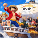 Luffy and crew set sail on the Going Merry