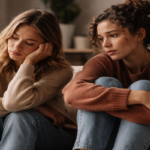 Quiet moments on the couch