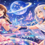 Virtual duet under celestial skies