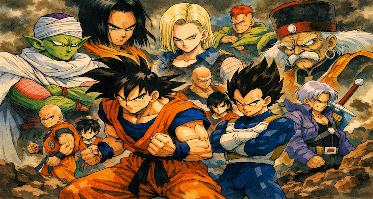 Z Fighters prepare for battle