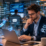 AI-assisted productivity in a modern office